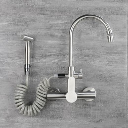 Bidet Single Handle Wall...