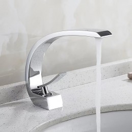 Silvery Single Handle...