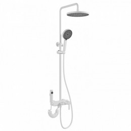 Shower System in White with...