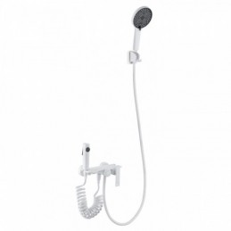 Shower System in White with...