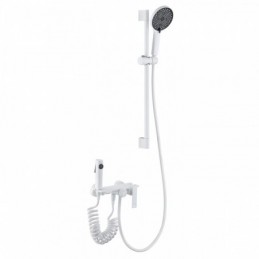 Shower System in White with...
