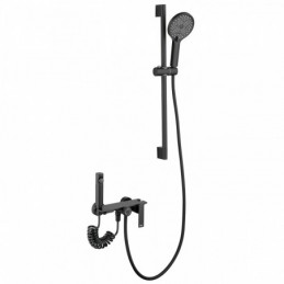 Shower System in Black with...