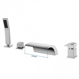 Shower System in Chrome in...