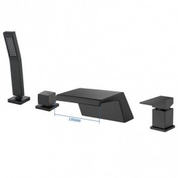 Shower System in Black in...