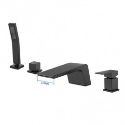 Shower System in Black in...