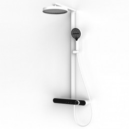 Shower System in White in...